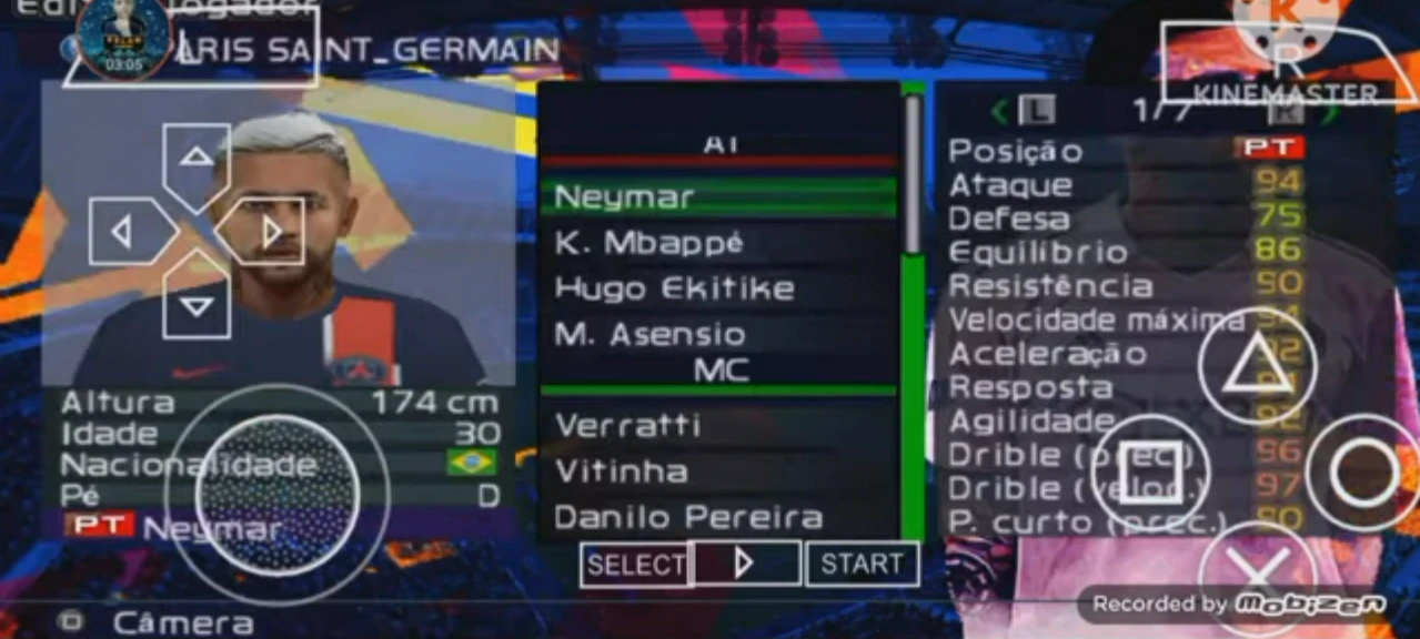 image about تحميل لعبة PES 2024 PSP بتعليق حفيظ الدراجي بحجم 500 ميجا فقط لاجهزة الاندوريد