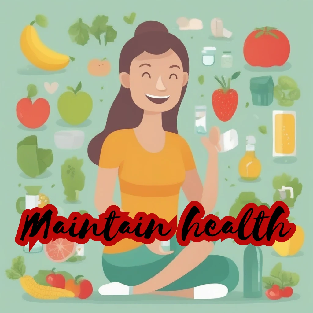 image about Maintaining health the basis of a happy life