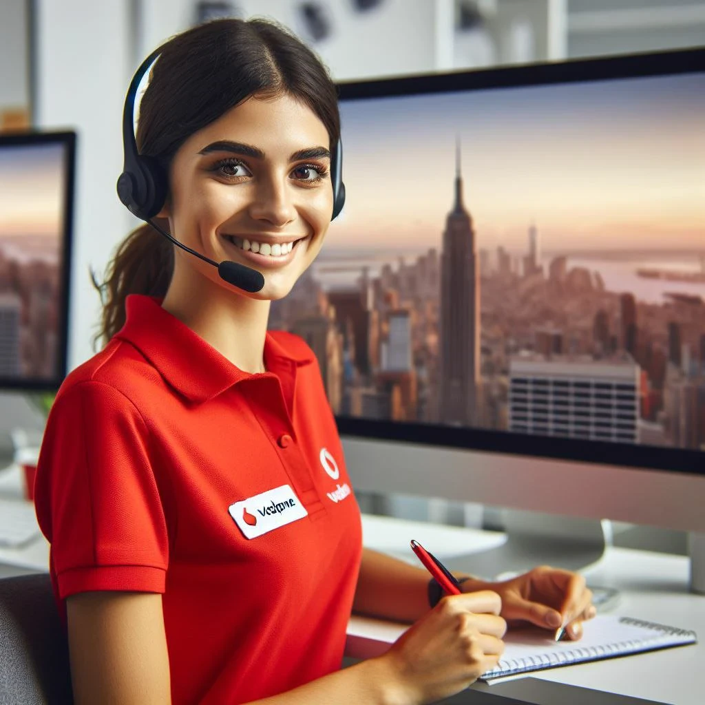 image about وظائف خدمة عملاء، فودافون 
