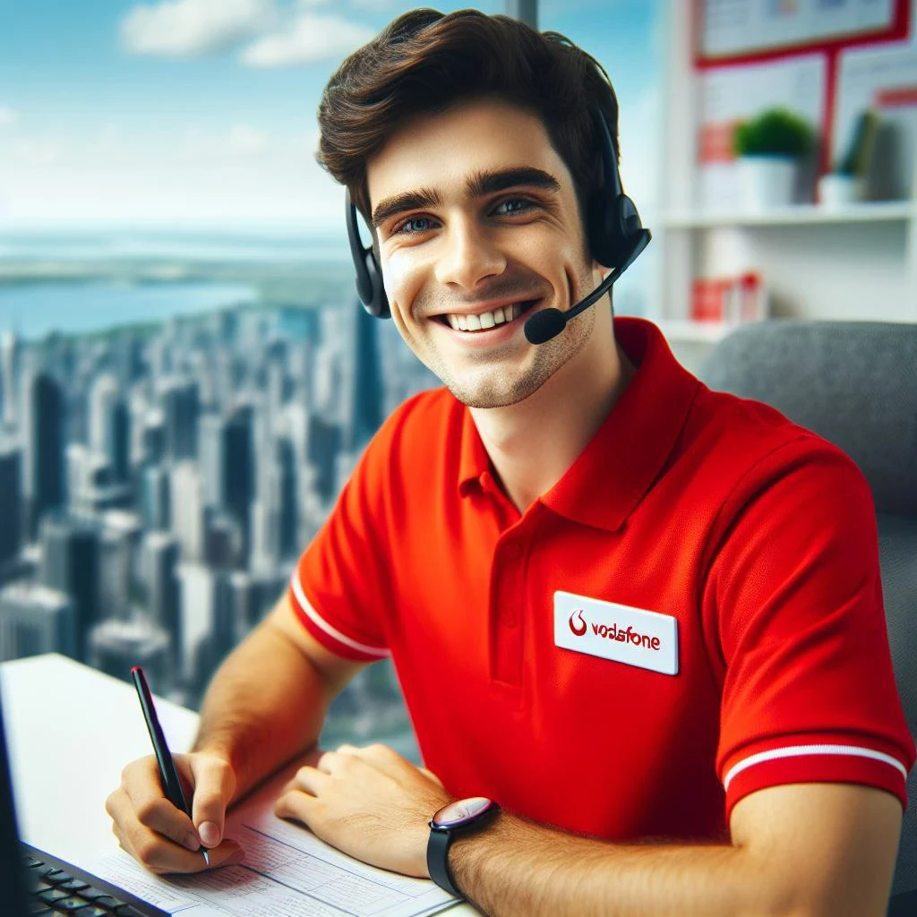 image about وظائف خدمة عملاء، فودافون 