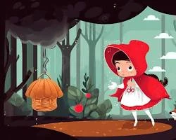 image about قصة ذات الرداء الاحمر بالفرنسية ملخصة مكتوبة