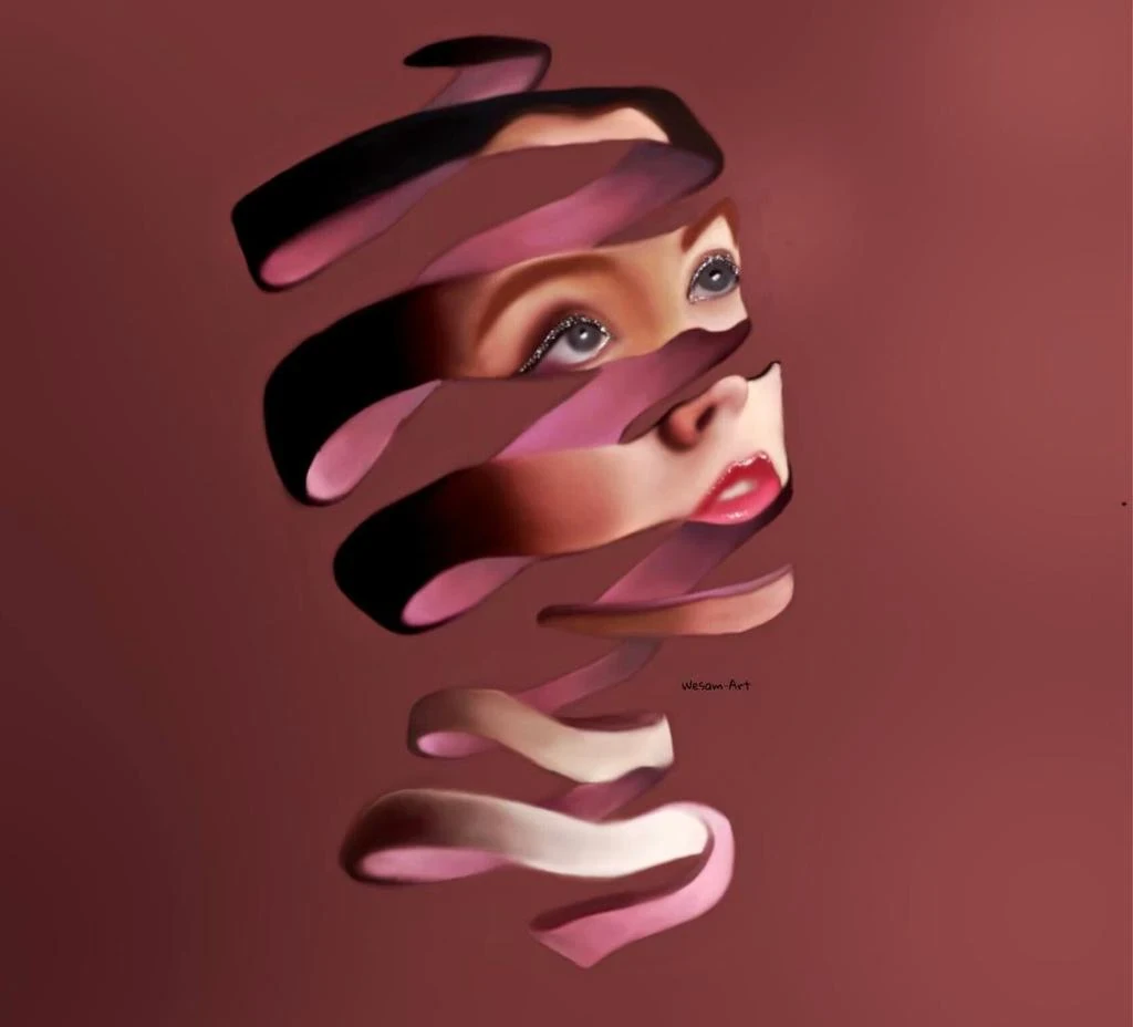 image about الفنانة وسام السيد .. حينما يكون الإبداع من طراز فريد في رسم الديجيتال
