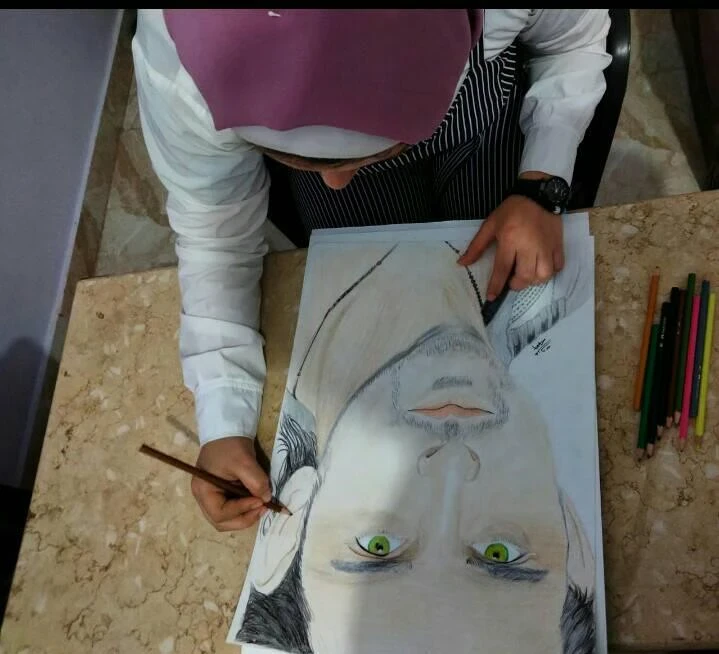 image about مروة ناصر .. فنانة تبتكر عالمها الخاص بأعمالها الفنية