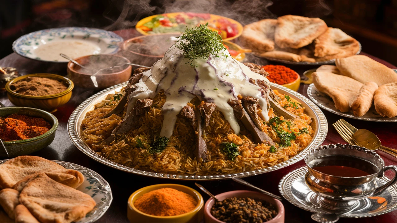 image about طريقة عمل المنسف الاردني الرائع بسهولة
