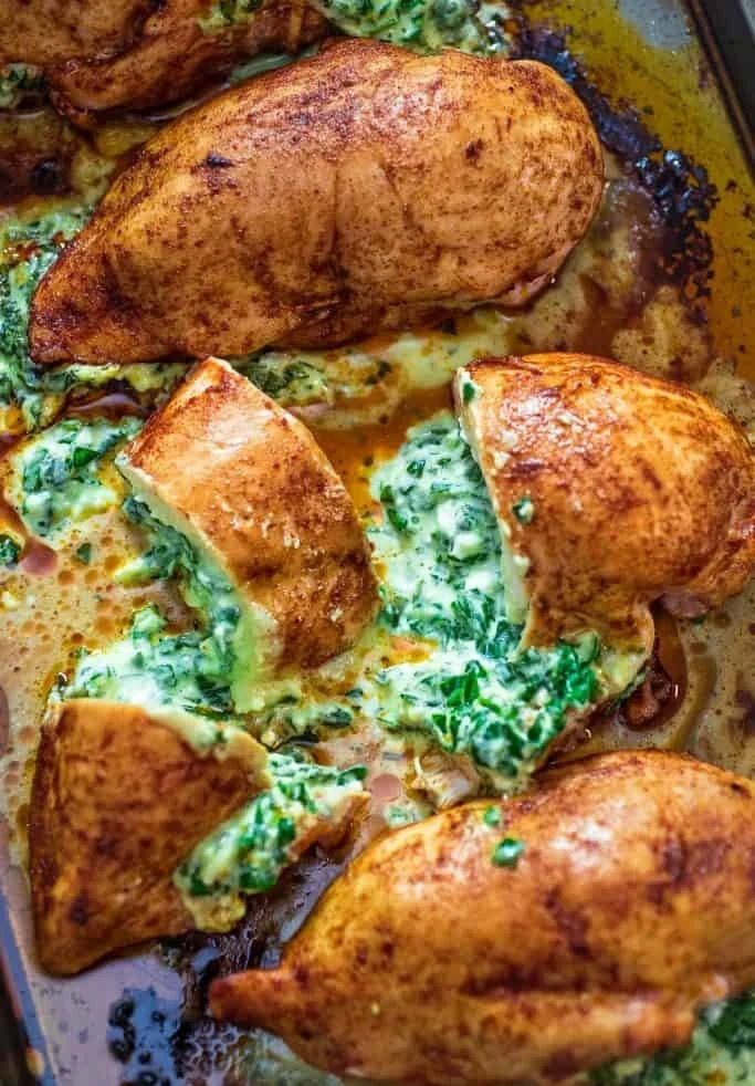 image about Keto Spinach Stuffed Chicken Breast Recipe