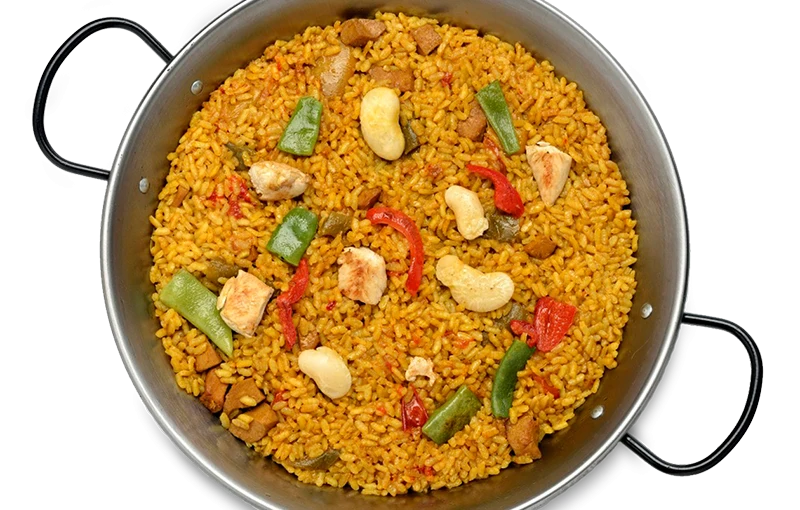 image about رز مبهر بالدجاج (بالطريقة الأسبانية) - Arroz Con Pollo