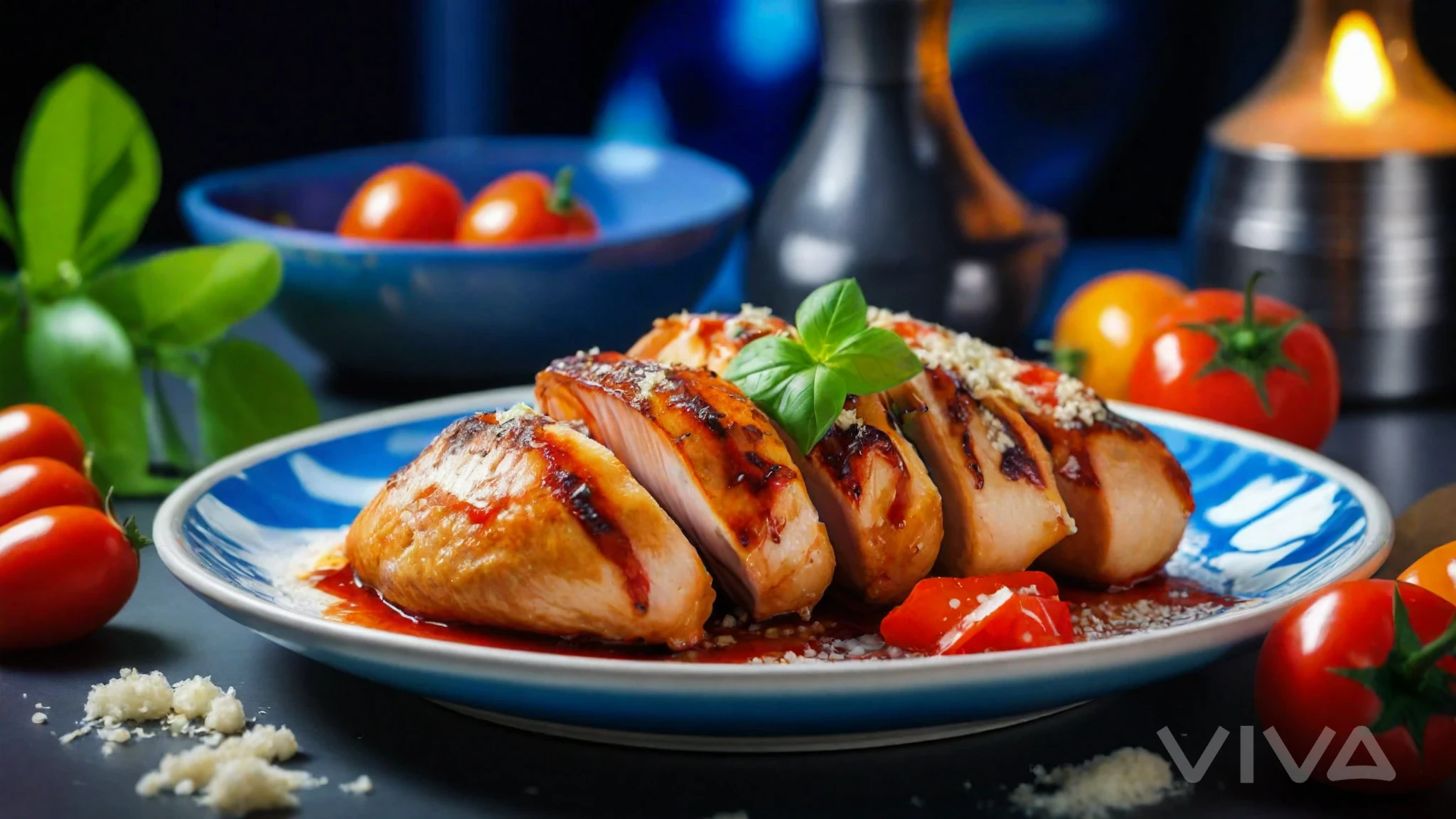 image about 🍗 يمكن تحضير صدور الدجاج المشوية بسهولة وسرعة