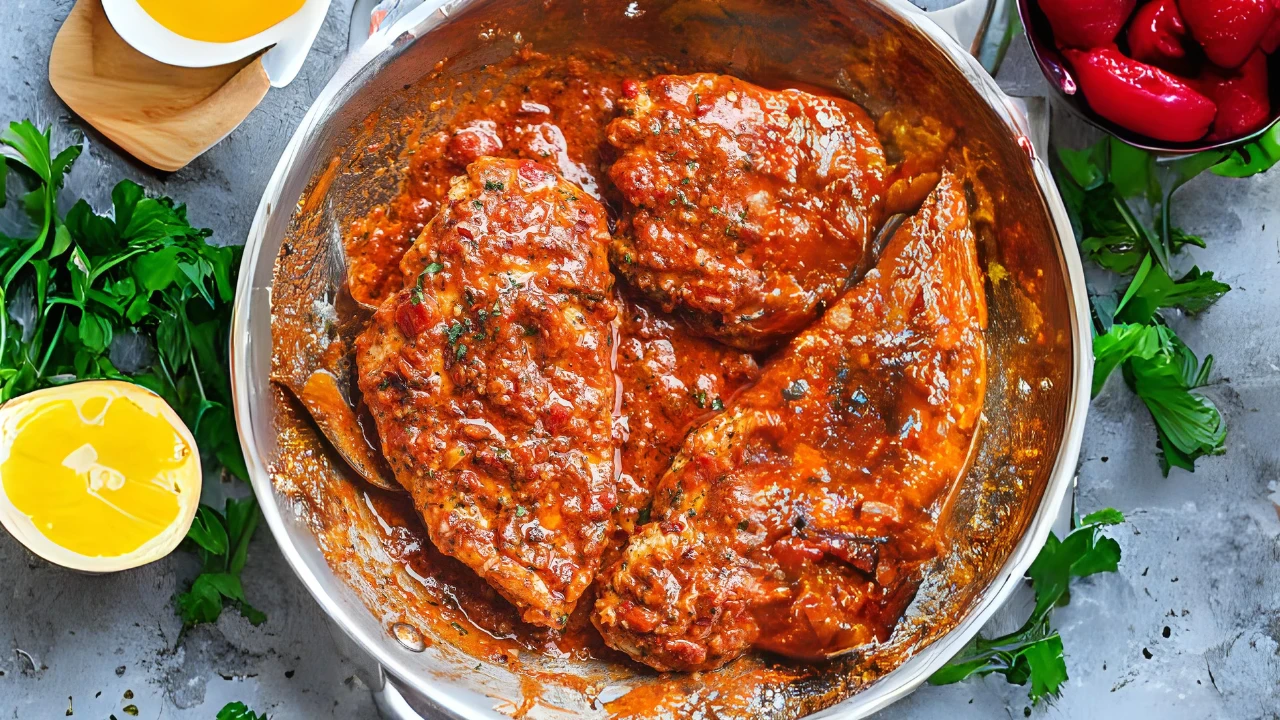 image about 🍗 يمكن تحضير صدور الدجاج المشوية بسهولة وسرعة