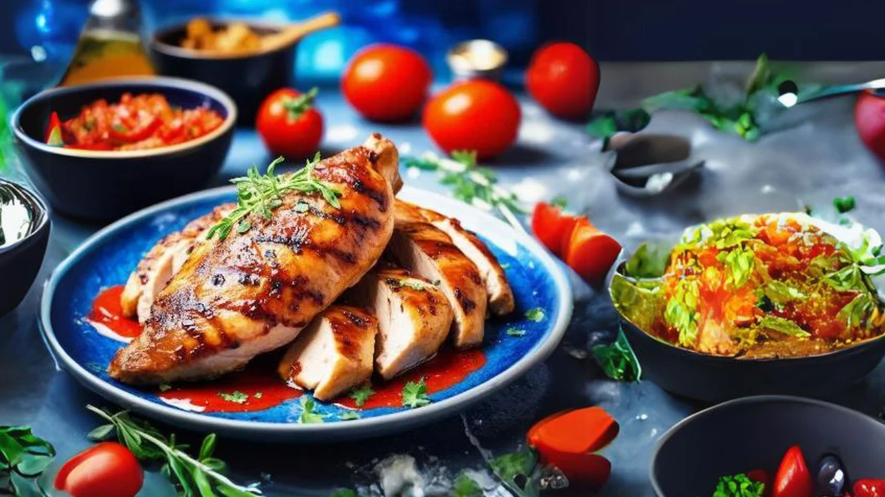 image about 🍗 يمكن تحضير صدور الدجاج المشوية بسهولة وسرعة