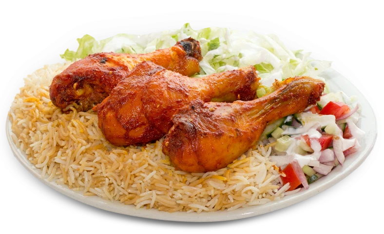 image about Grilled chicken with delicious seasoning