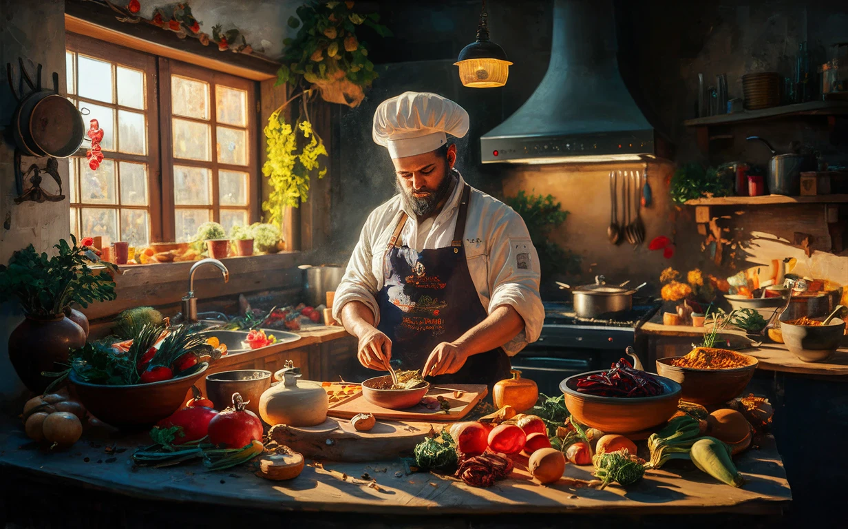 image about دليلك الشامل لاحتراف فن الطهي: أسرار، تقنيات، ووصفات شهية لكل المناسبات