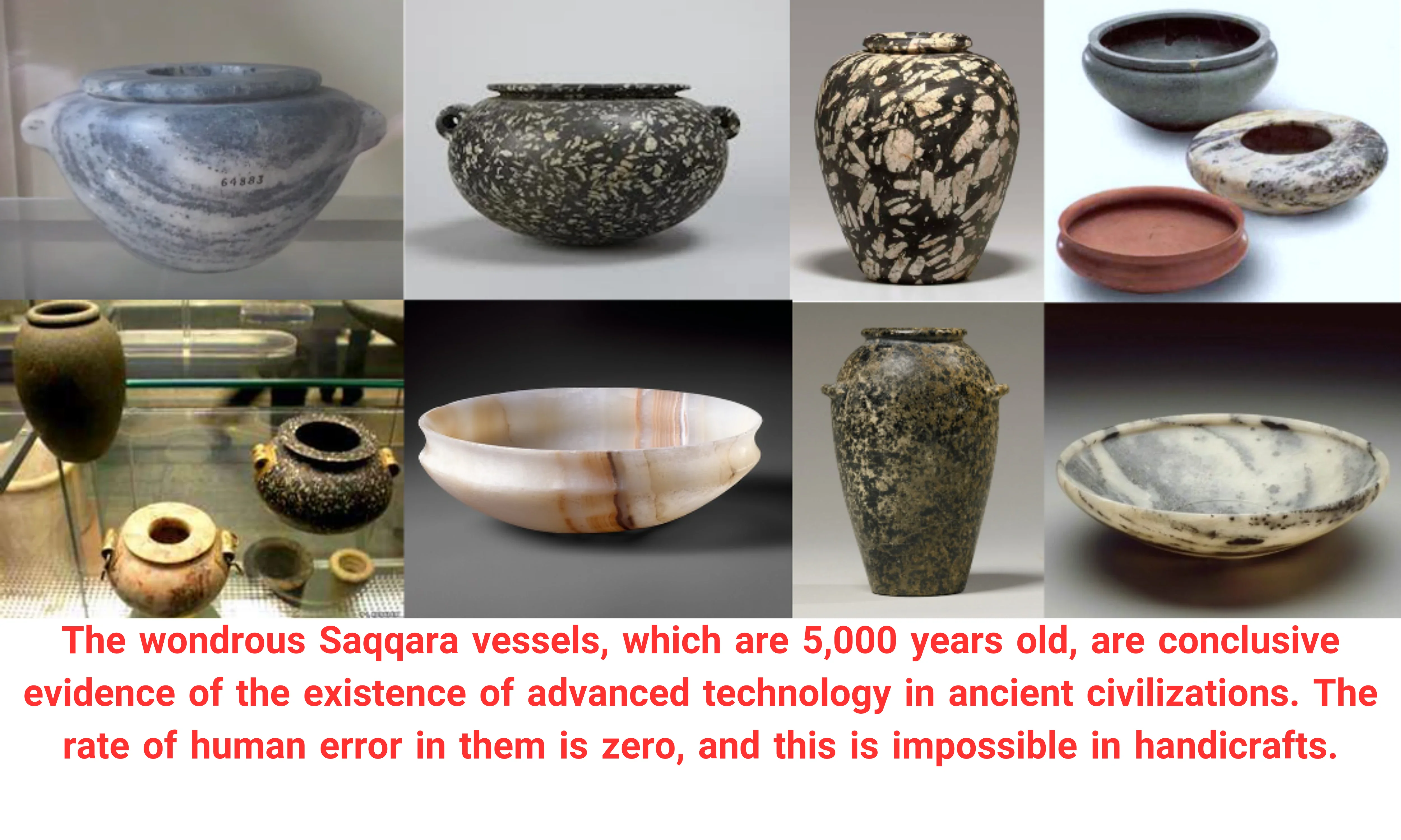 image about Saqqara's wondrous utensils... How did the ancient Egyptians make them?