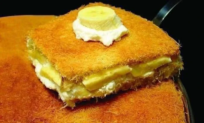 image about ٧ طرق لتحضير الكنافة (كنافة بالقشطة-كنافة بالموز-كنافة بالنوتيلا-كنافة بالمانجو-كنافة بورما-أصابع كنافة)