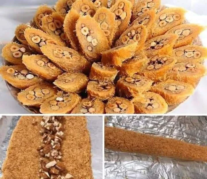 image about ٧ طرق لتحضير الكنافة (كنافة بالقشطة-كنافة بالموز-كنافة بالنوتيلا-كنافة بالمانجو-كنافة بورما-أصابع كنافة)
