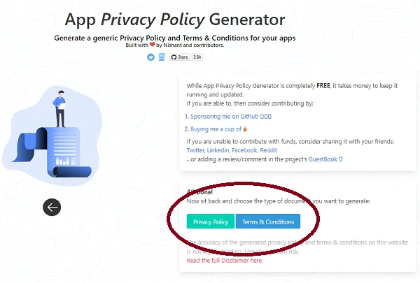 image about كيفية انشاء سياسة الخصوصية (Privacy Policy) للتطبيقات 