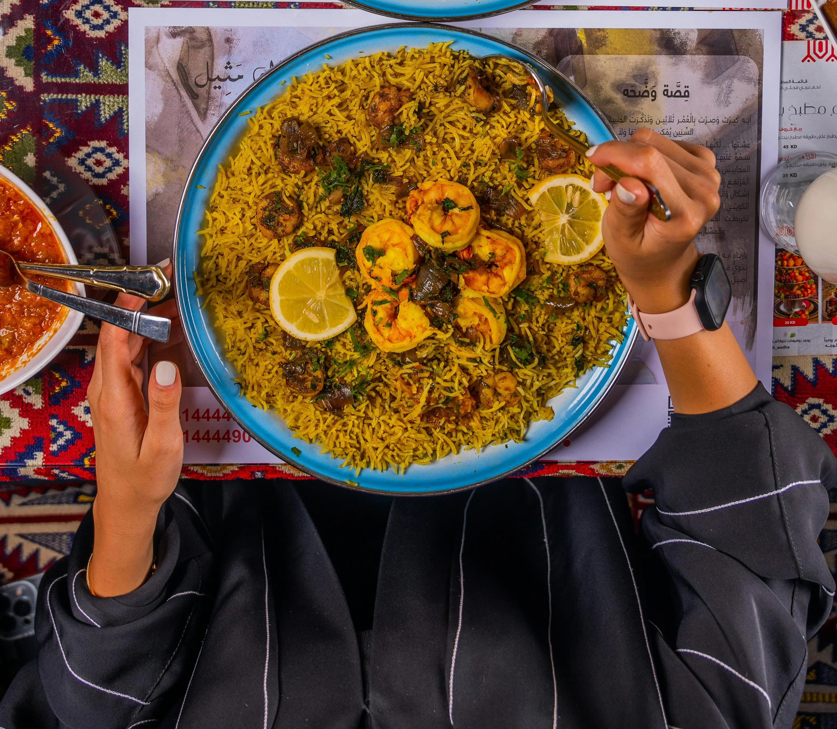image about  طريقة الكبسة السعودي