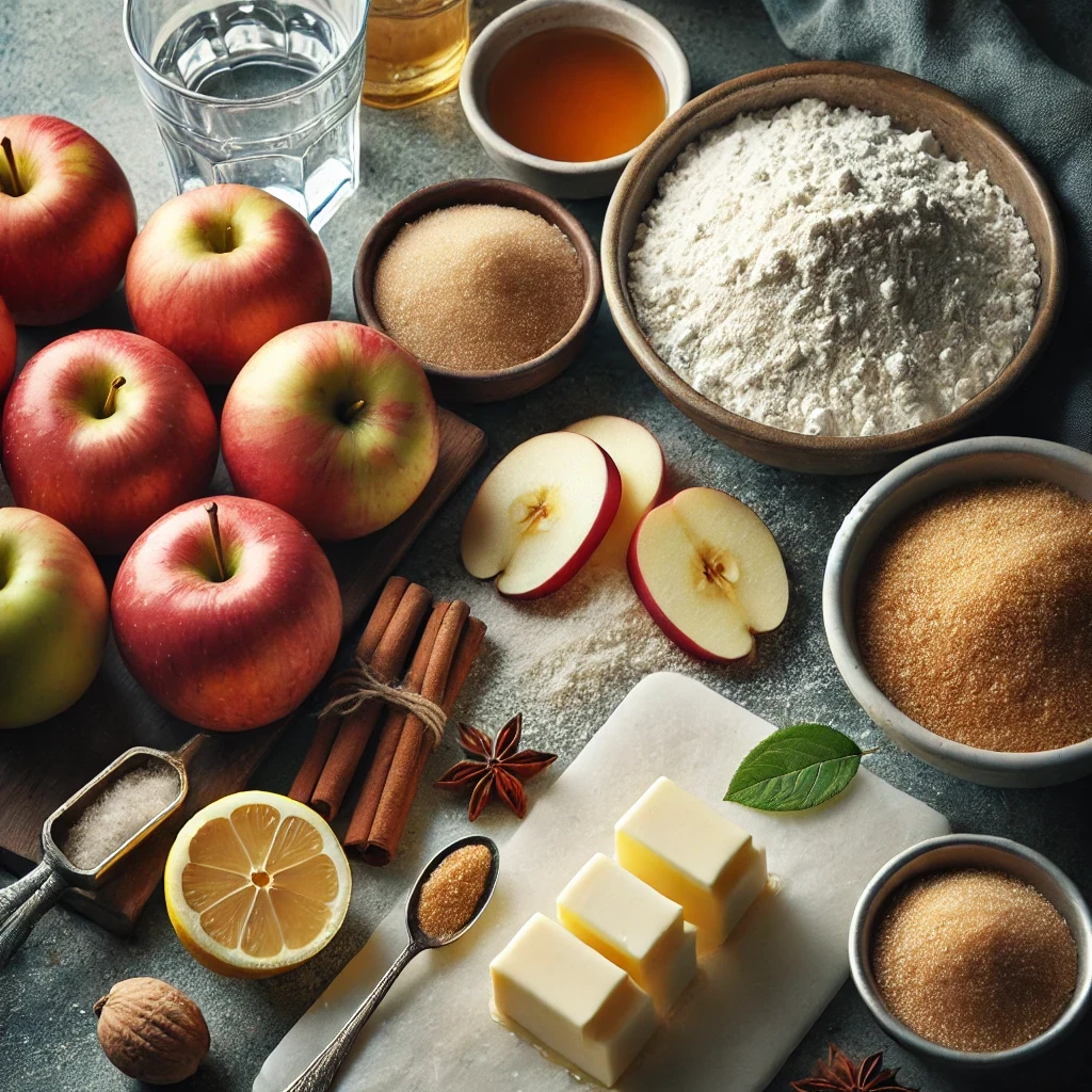 image about ألذ فطيرة تفاح منزلية للكبار و الصغار 