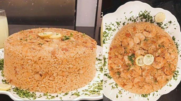 image about أرز بالجمبري رحلة بحرية في طبق واحد