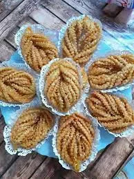 image about حلوى القريوش الجزائرية كمية كبيرة ومكونات اقتصادية