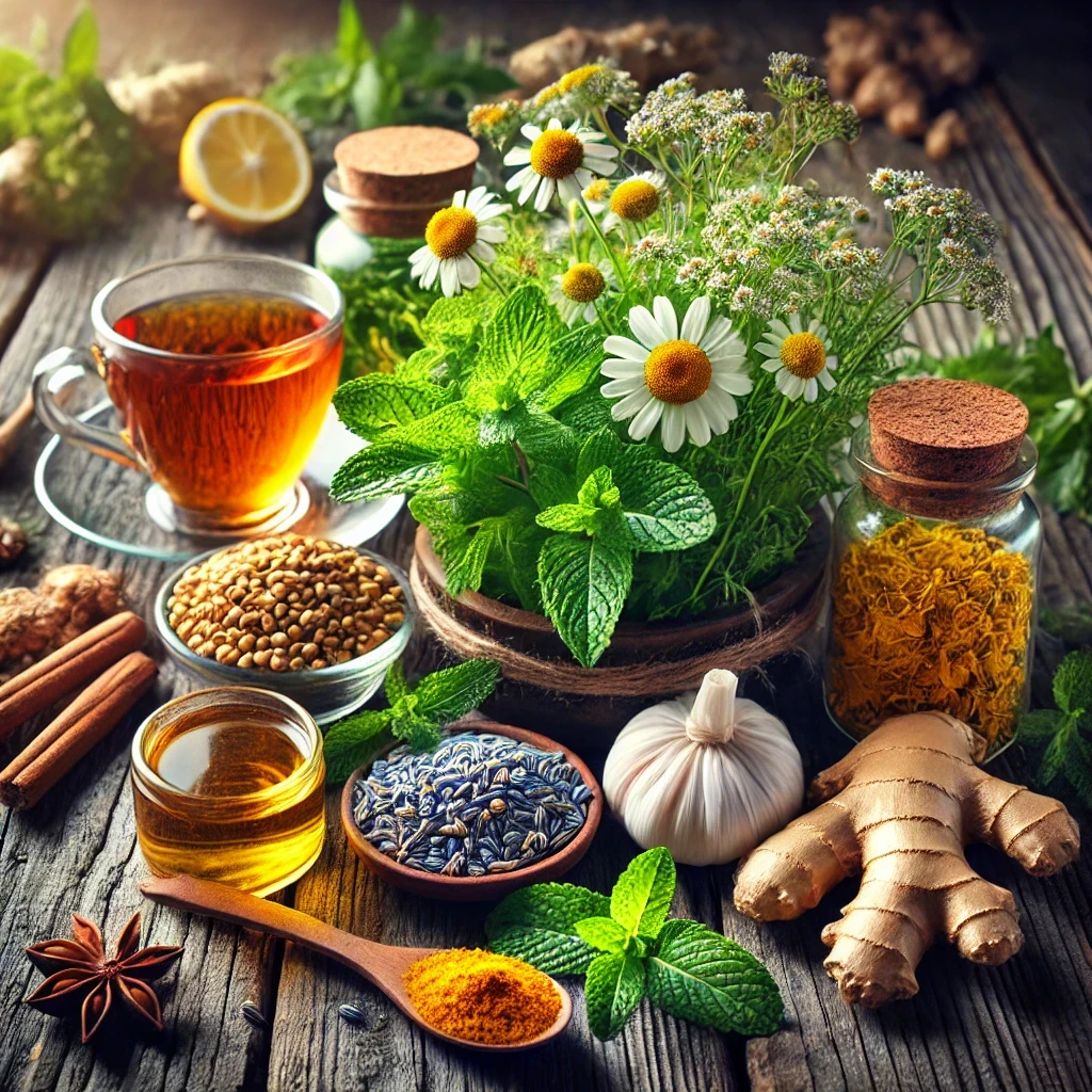 image about العلاج الطبيعي للقولون العصبي: دور الأعشاب في تحسين صحة الجهاز الهضمي