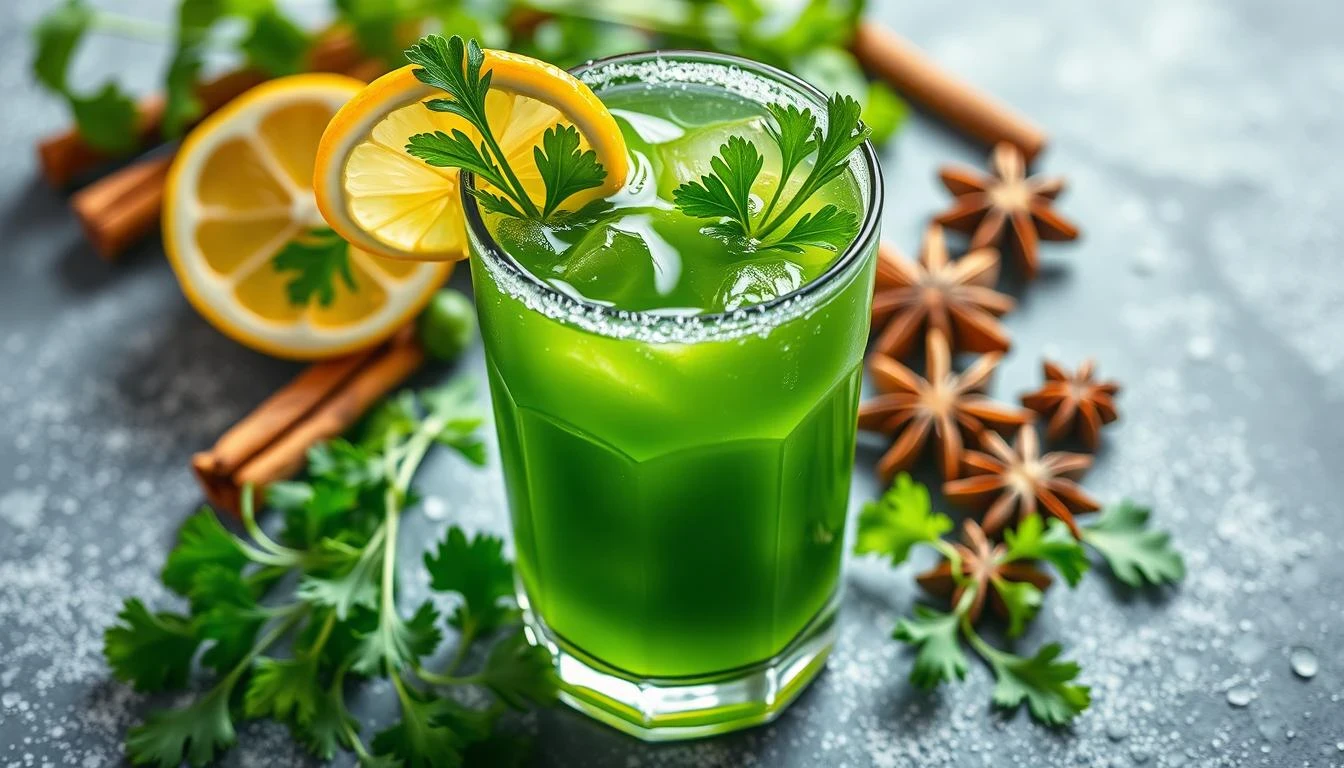 image about 10 أسباب تدفعك لتناول مشروب البقدونس في الشتاء