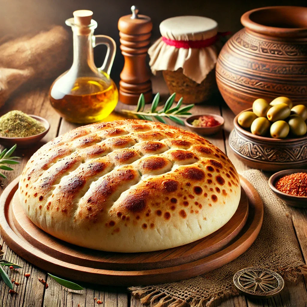 image about طريقة عمل  المقلوبه                     وايضا            طريقة عمل الخبز السورى      