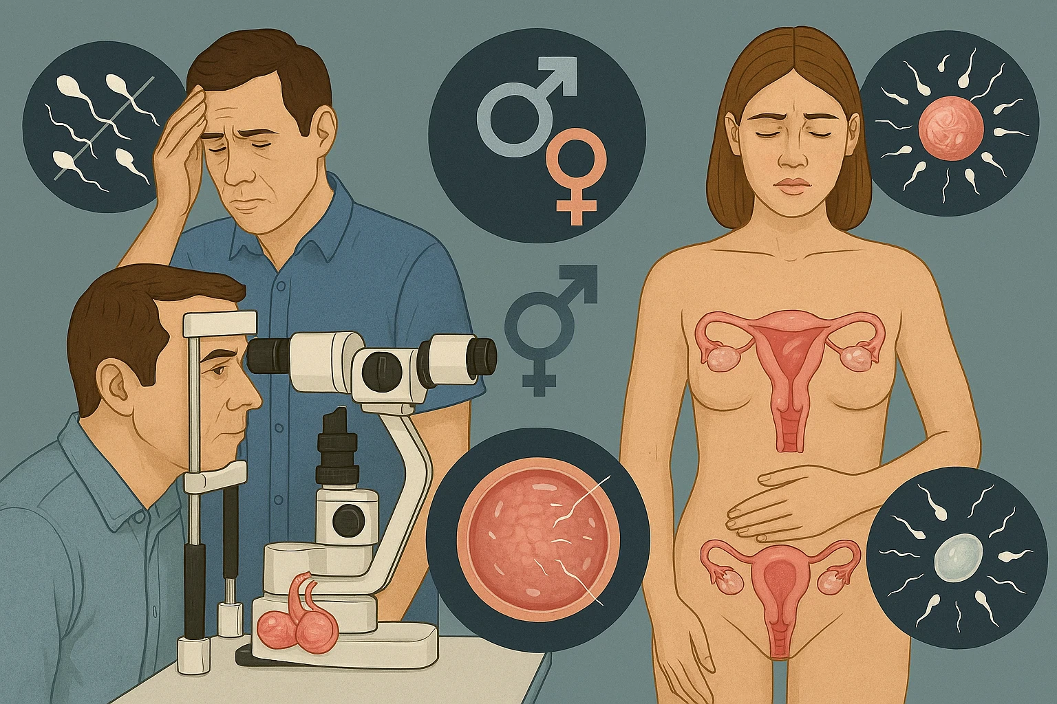 image about الصحة الإنجابية والعقم: من الأسباب للأمل – كل اللي محتاج تعرفه عن مشاكل العقم عند الرجالة والستات وطرق العلاج