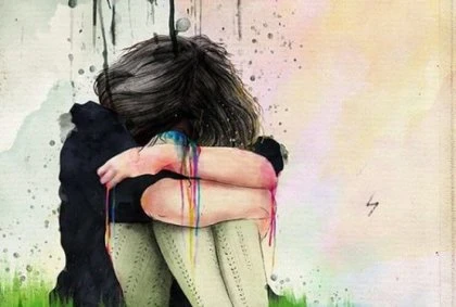 image about (لا شيء خطأ معي هو صمت يخفي الألم
