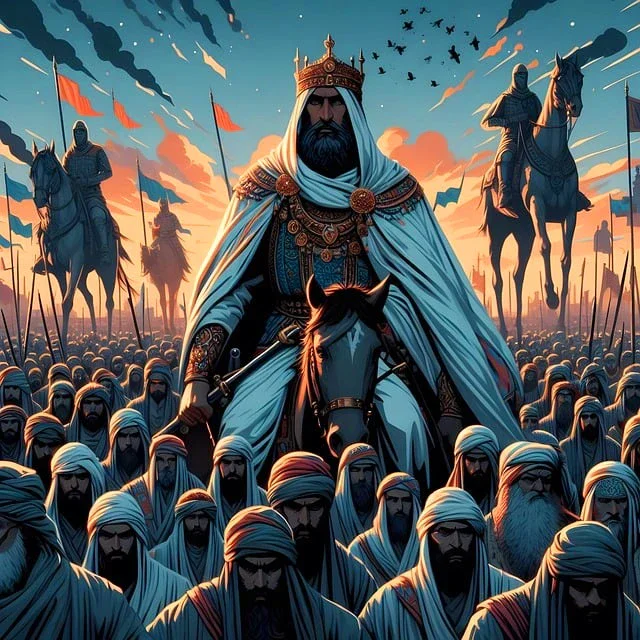 image about ⚔️ القعقاع بن عمرو التميمي.. فارس الإسلام الذي لا يُهزم