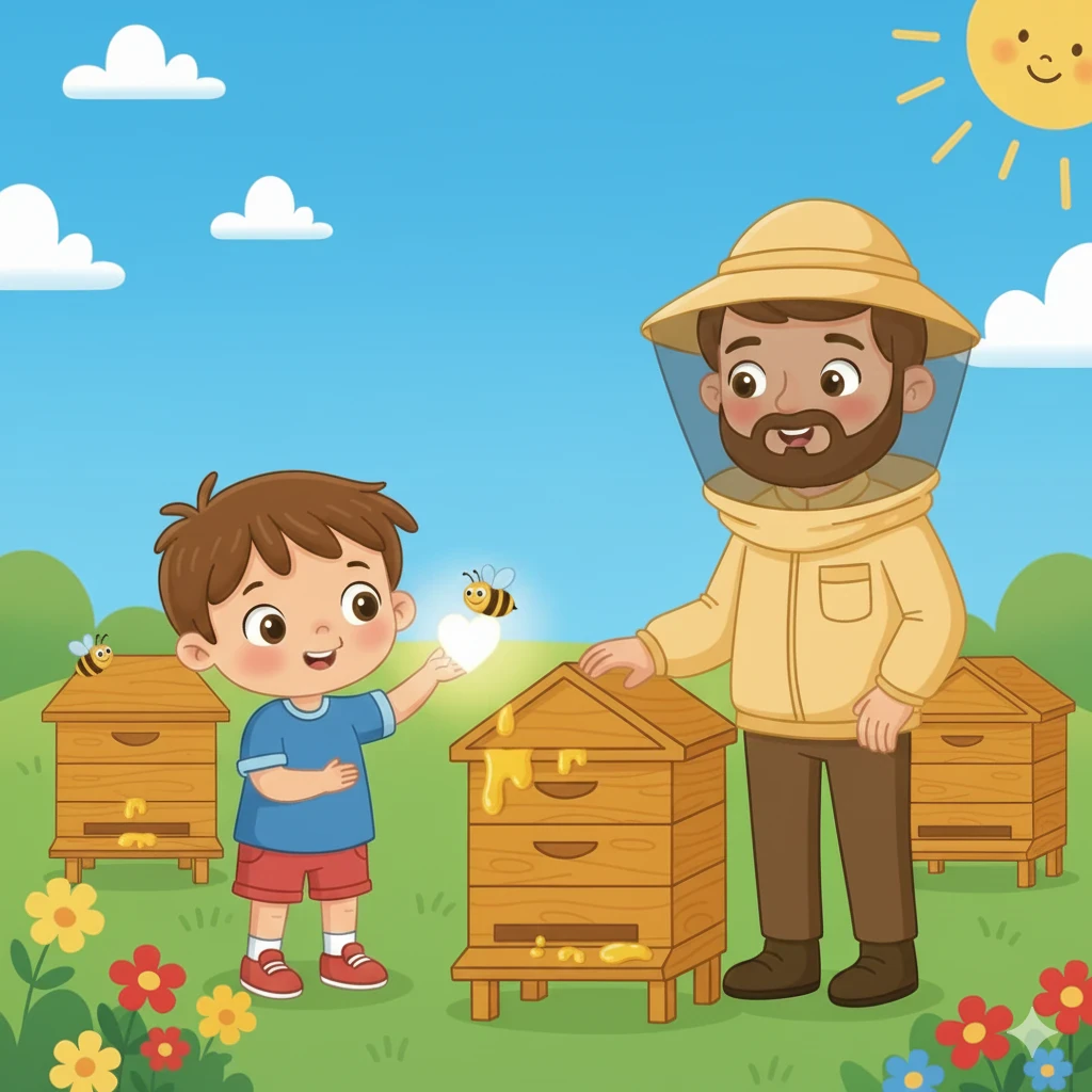 image about قصة الفتى الذي صار قلبُه عسلاً