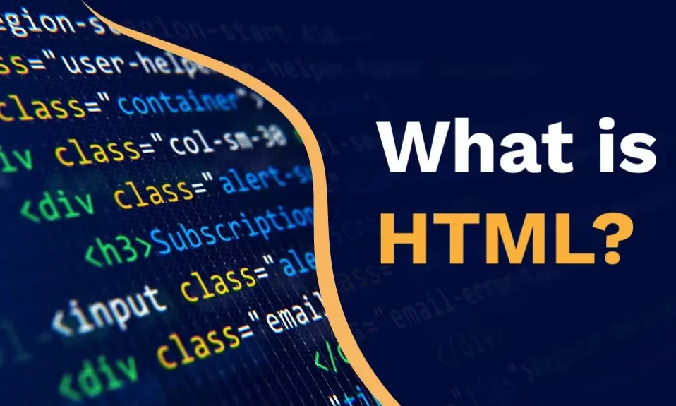 image about HTML… لغة بسيطة لكنها قلب الويب النابض