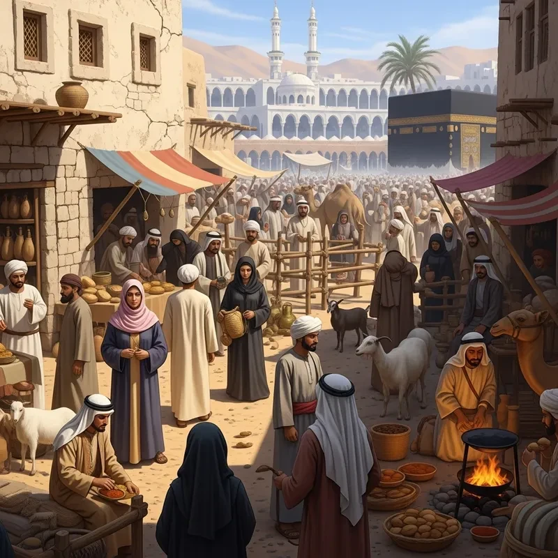 image about الجزء الأول: إشراقة النور (من الميلاد إلى كفالة أبي طالب)