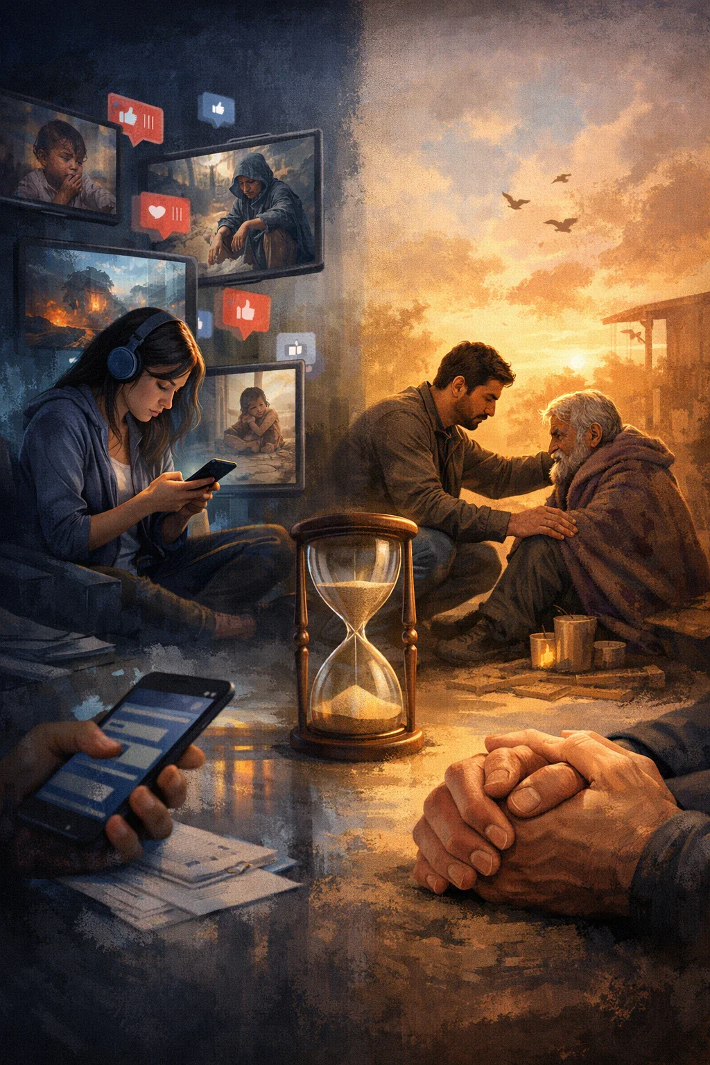 image about من التعاطف إلى الاستهلاك العاطفي: كيف أصبحت المآسي محتوى؟