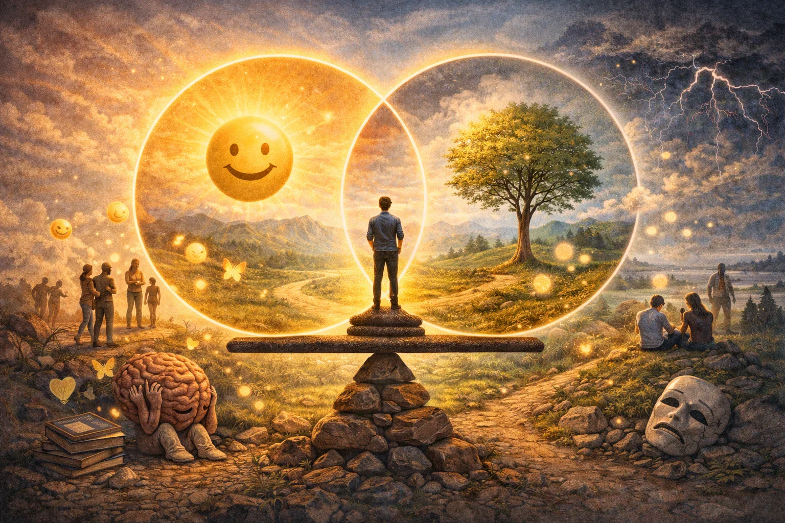 image about هل السعادة هدف أم أثر جانبي لحياة ذات معنى؟