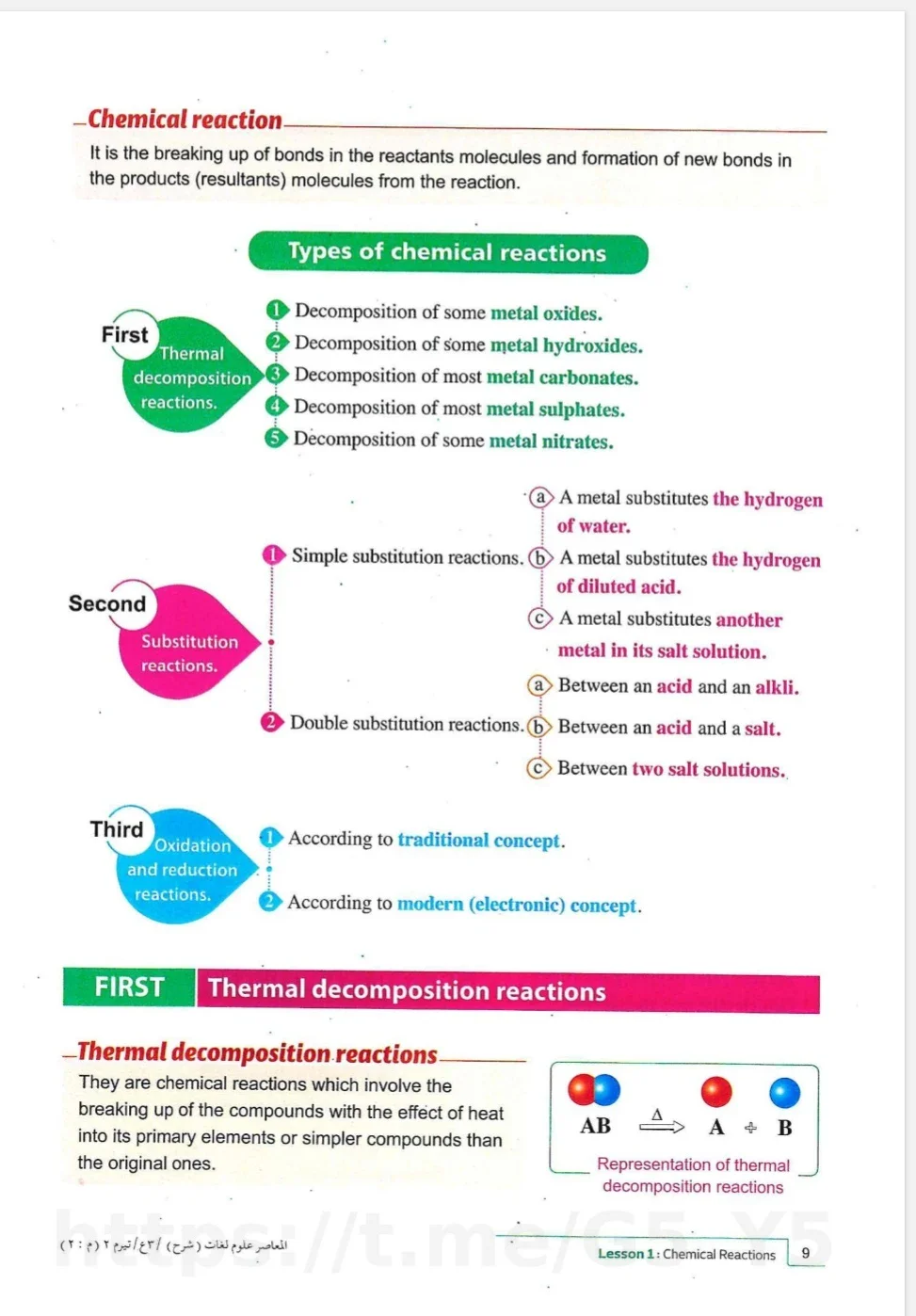 image about تحميل كتاب المعاصر في مادة العلوم للصف الثالث الإعدادي الترم الثاني ٢٠٢٦ pdf