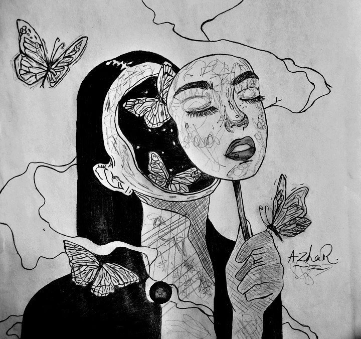 image about فنانة مشهورة لكنها صغيرة.. «أزهار» تترك بصمتها الفريدة في تاريخ الرسم