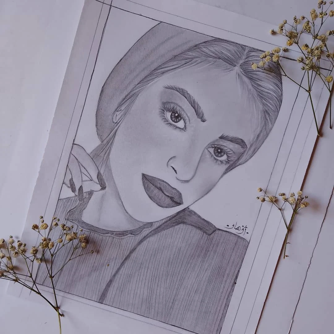image about فنانة مشهورة لكنها صغيرة.. «أزهار» تترك بصمتها الفريدة في تاريخ الرسم