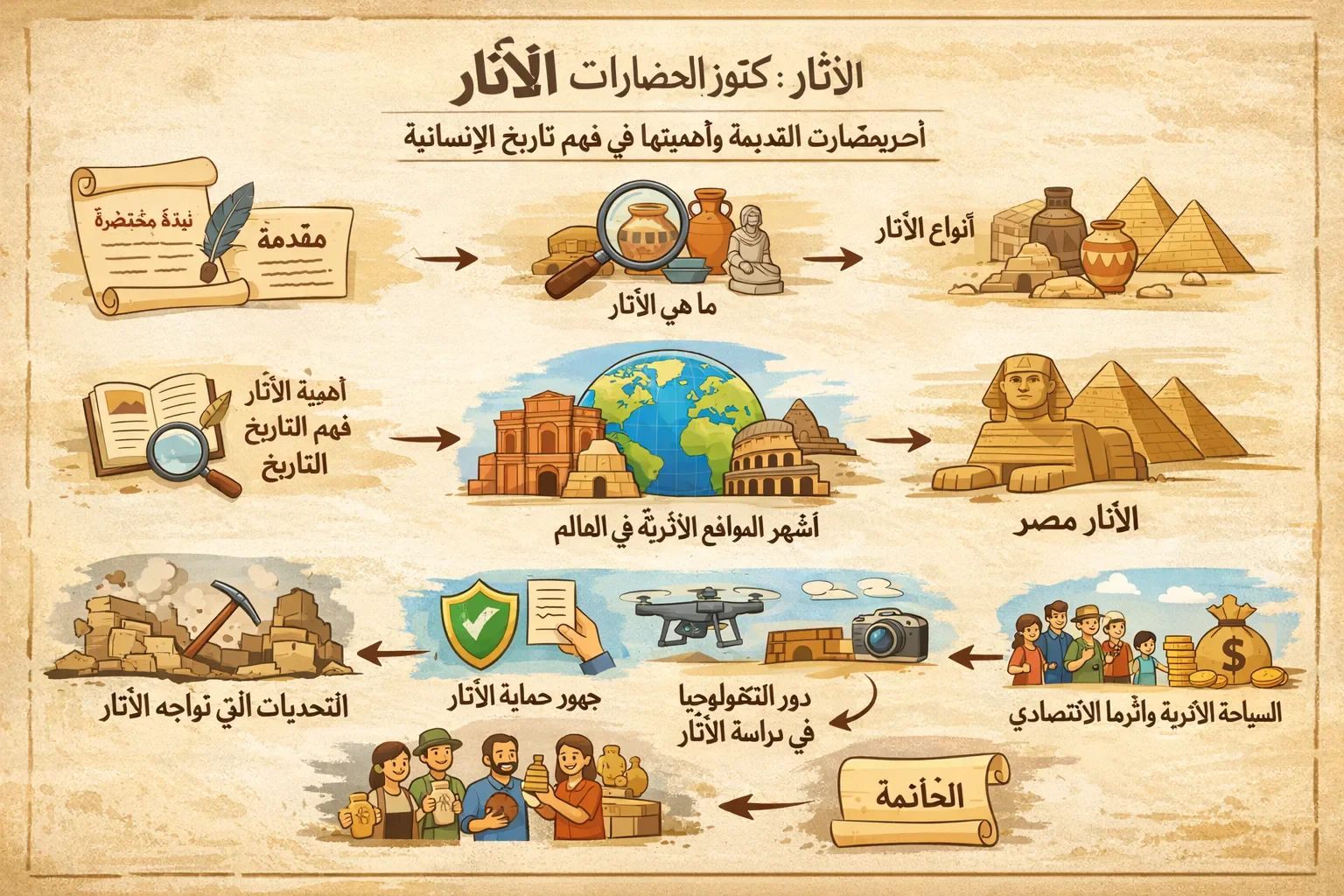 image about الآثار: كنوز الحضارات القديمة وأهميتها في فهم تاريخ الإنسانية