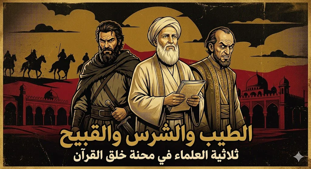 image about الطيب والشرس والقبيح: ثلاثية العلماء في محنة خلق القرآن