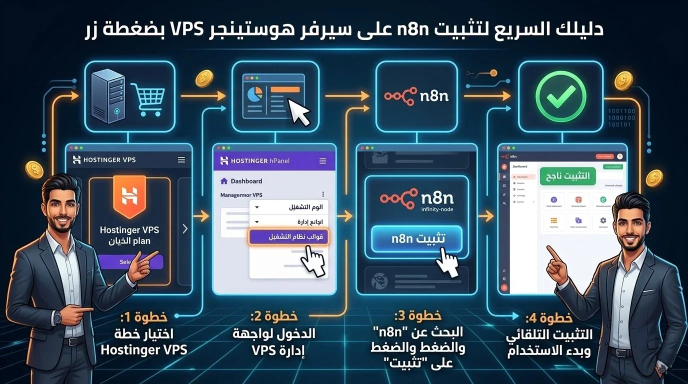 image about كيف تؤسس وكالة أتمتة (Drop Servicing) بـ n8n وتربح آلاف الدولارات شهرياً؟