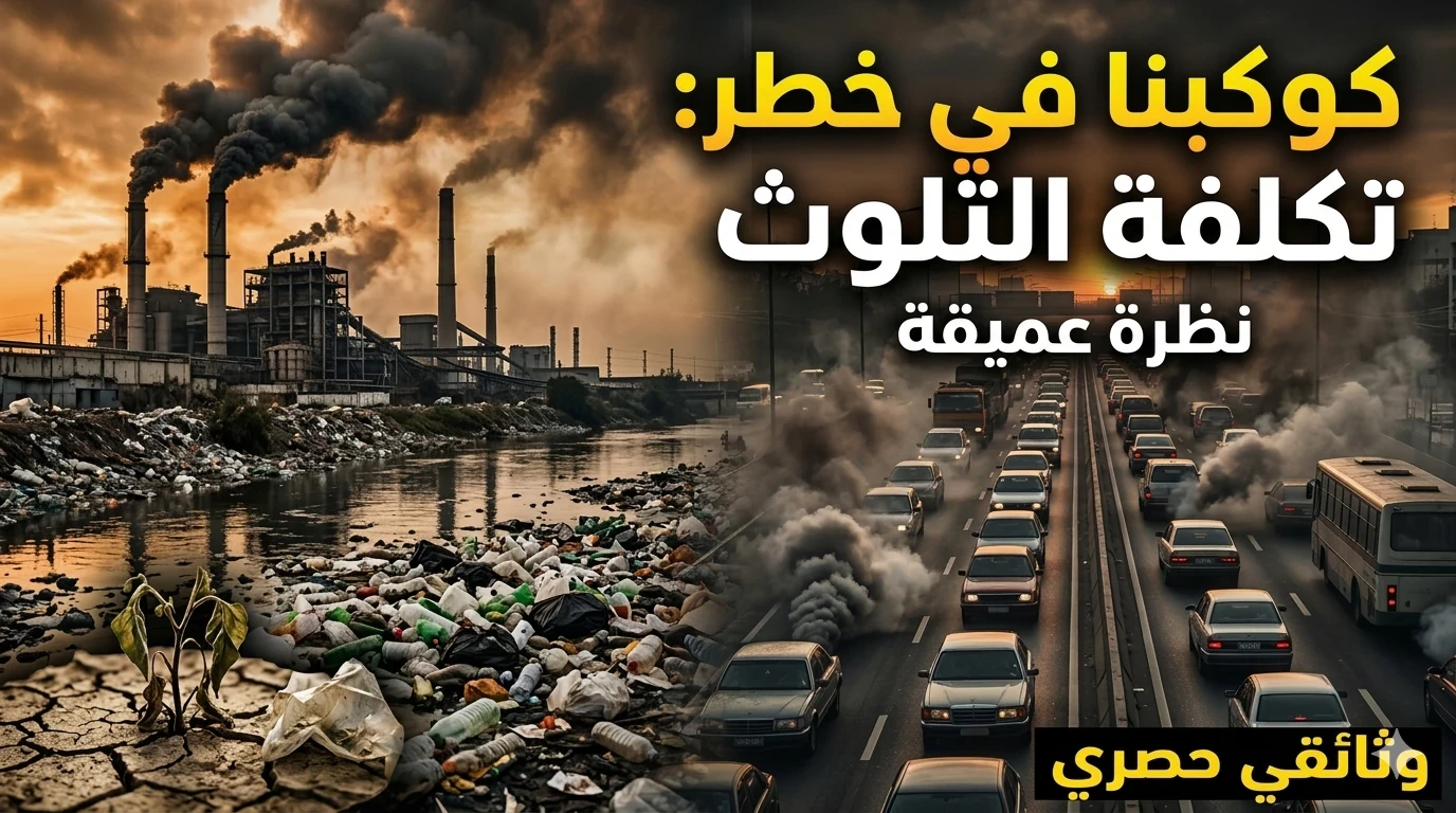 image about التلوث البيئي: أسبابه وآثاره وضرورة التحرك العاجل