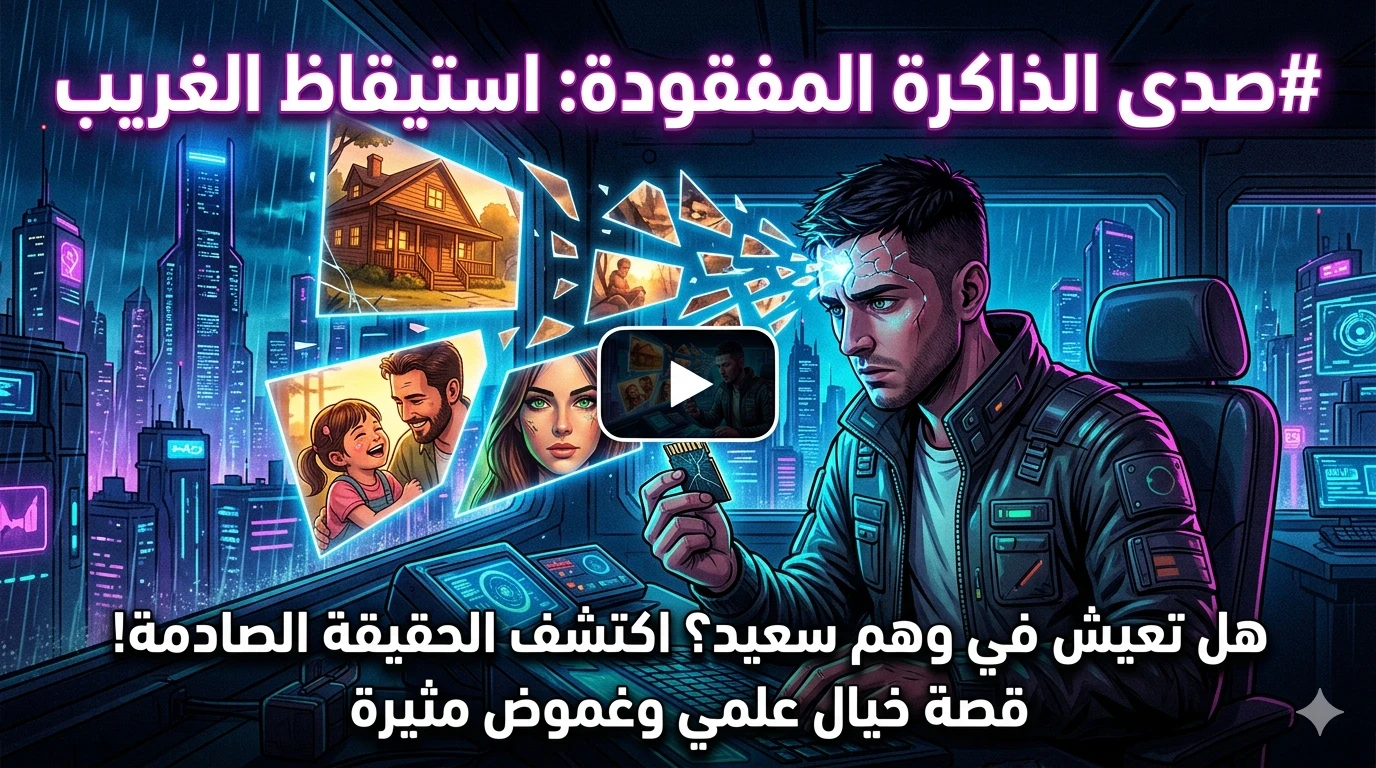 image about 🌌 صدى الذاكرة المفقودة: استيقاظ الغريب 🌌