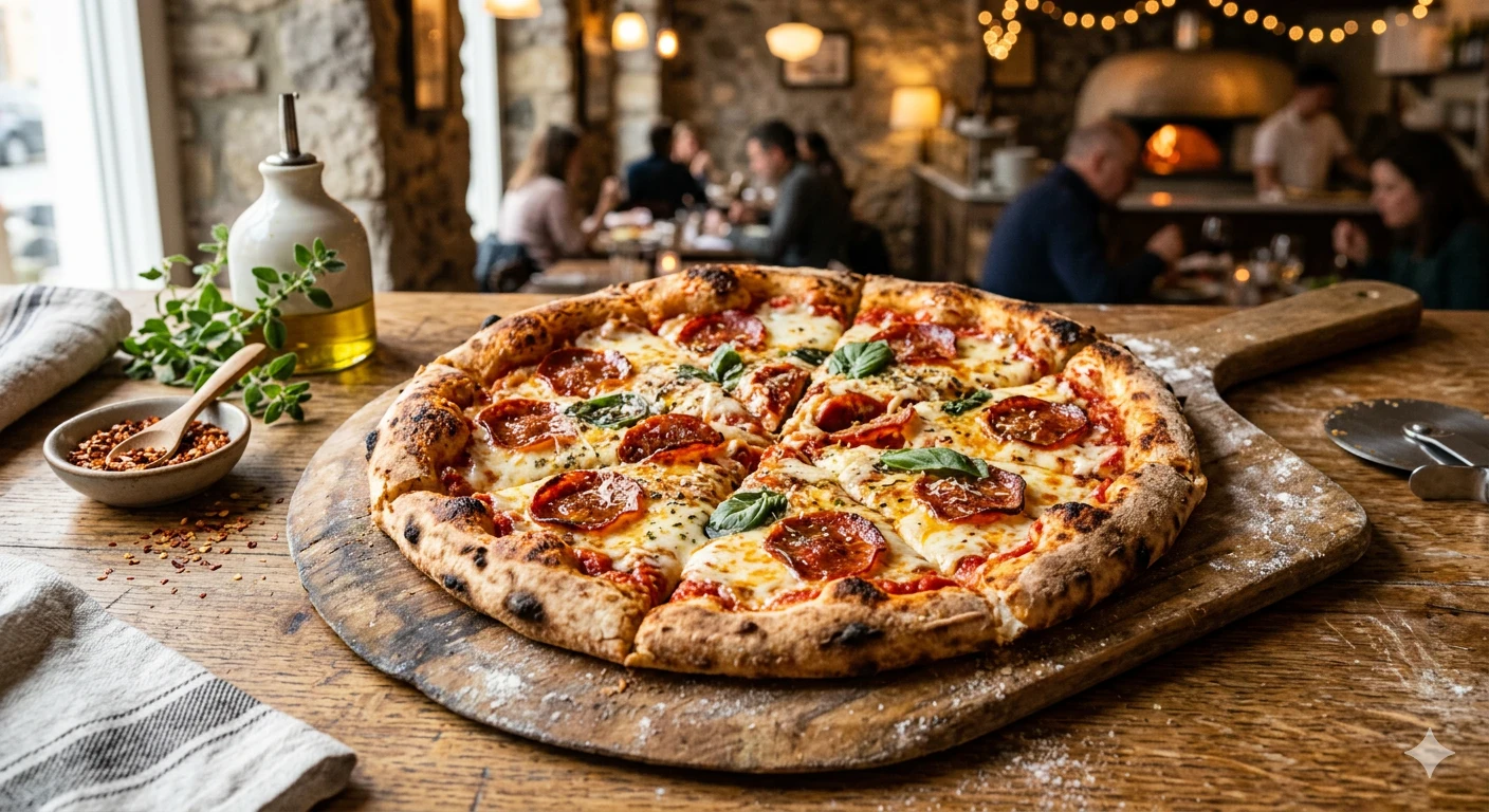 image about 🍕 طريقة عمل البيتزا في البيت بسهولة وطعم المطاعم