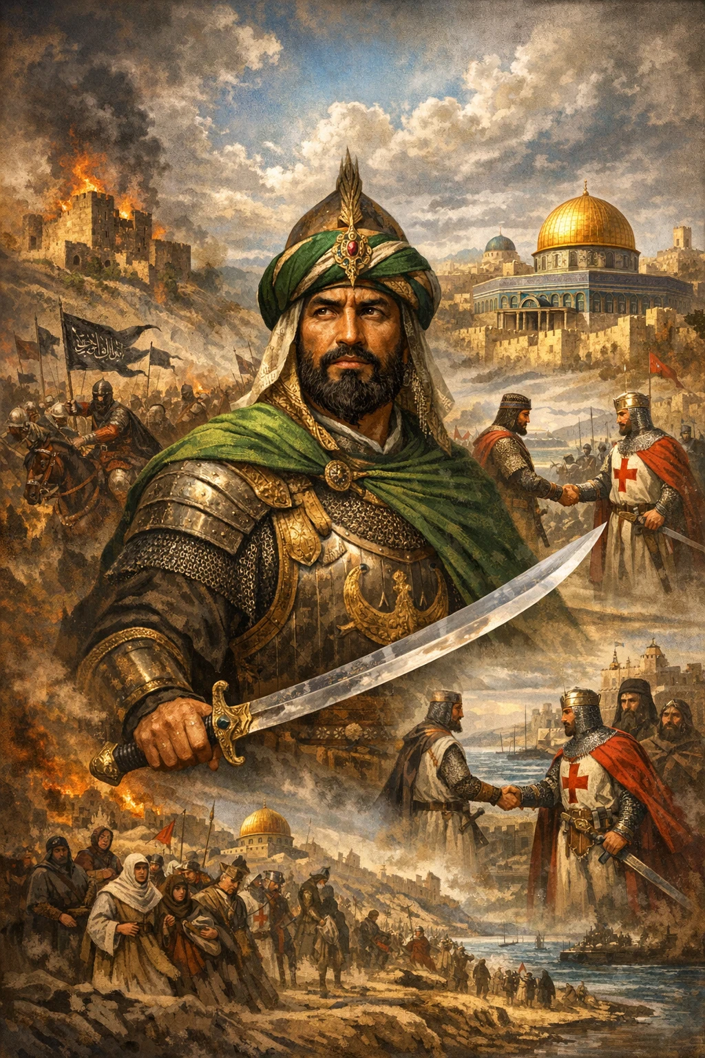 image about ملحمة حطين: كيف هزم صلاح الدين الصليبيين واستعاد القدس