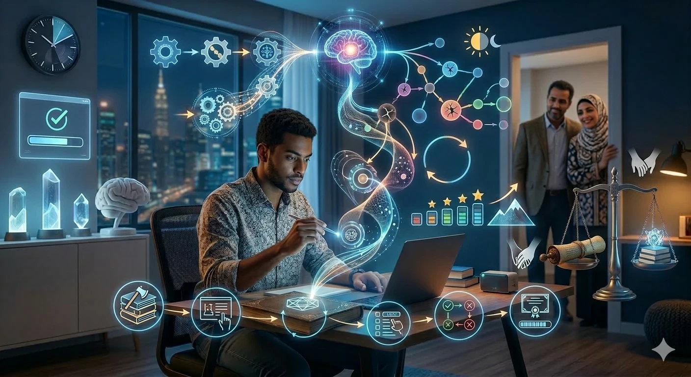 image about كيف تستخدم الذكاء الاصطناعي لتسهيل عملك وزيادة إنتاجيتك 10 أضعاف في 2026؟
