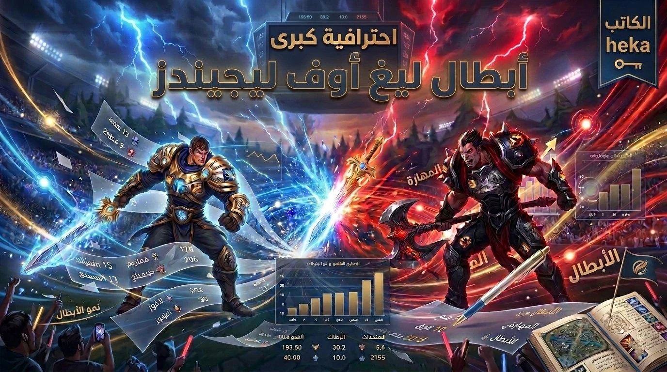 image about 🎮 League of Legends : دراسة تحليلية لمسيرة لعبة صنعت تاريخ الألعاب التنافسية
