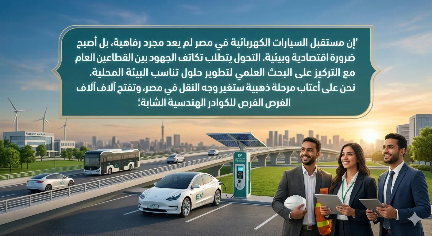 image about مستقبل السيارات الكهربائية في مصر