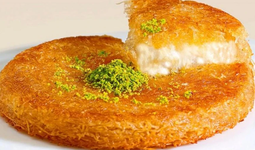 image about طريقة عمل الكنافة بالقشطة بخطوات سهلة للمبتدئين