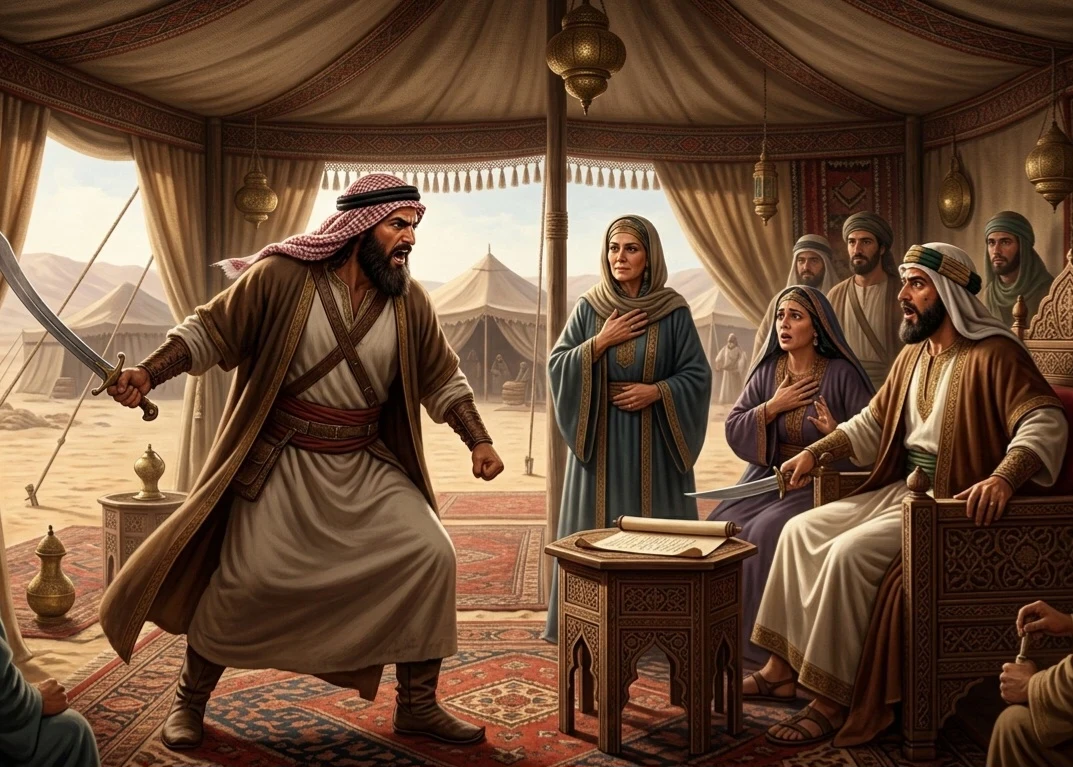 image about سيف الكلمة وكبرياء الأم: قصة المعلقة التي هزت عروش الجبابرة