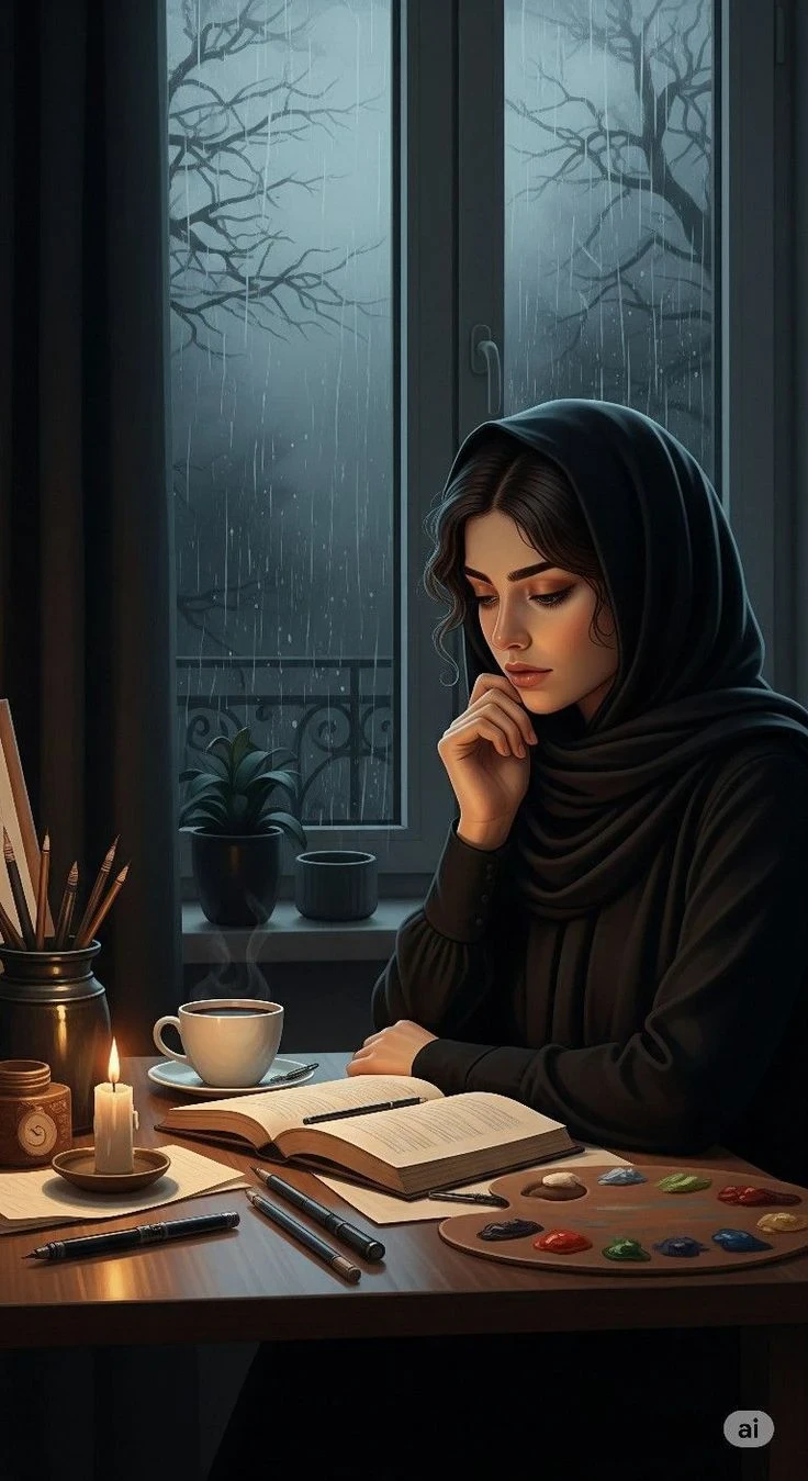 image about انسَحِب حينما تنطفئ الشمس في عينك بقلم الكاتبة/ حنان فاروق العجمي